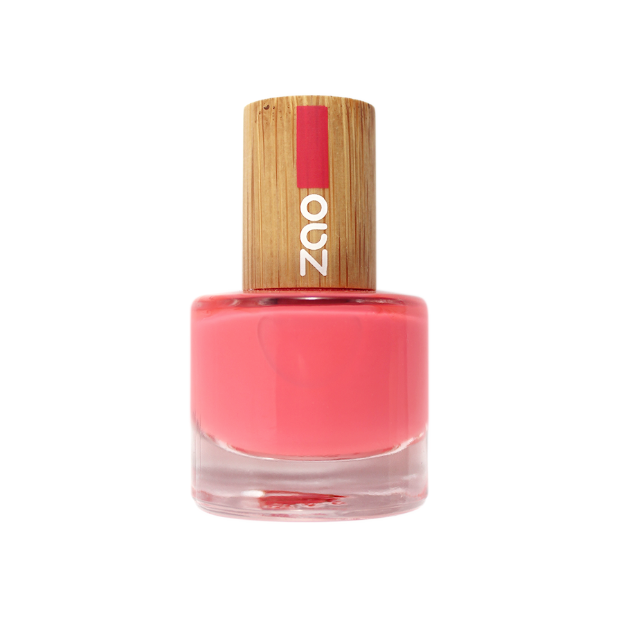 Zao Makeup Nail Polish - Coral - Life Before Plastik